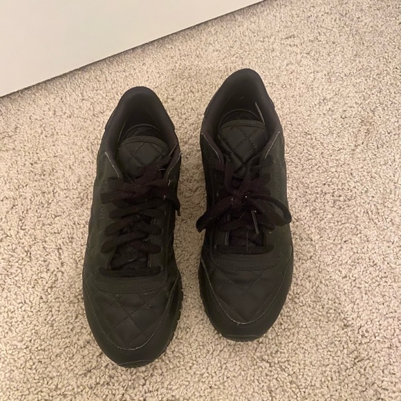 Reebok - Classic Leather Quilted Sneakers - Black - Size 36 (6US) - Picture 8 of 8